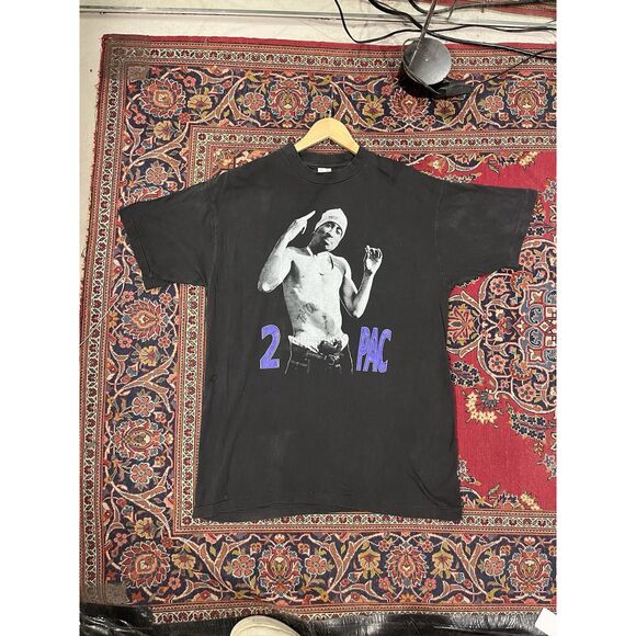 No Brand Other - Vintage 2pac I Get Around Black T Shirt Size XL